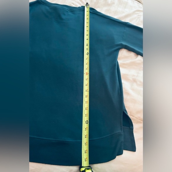 *Like New* Athleta Teal Coastal Luxe Recovery Crewneck Sweatshirt - Picture 10 of 16